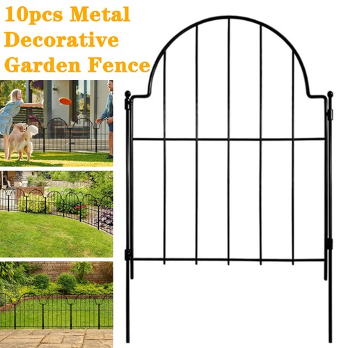 10pcs metal garden - 10pcs, fencing