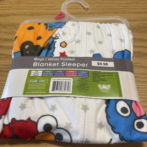 Sesame street boys blanket - sesame,