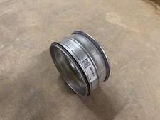 160mm GALVANISED MALE SLEEVE COUPLING / DUCTING CONNECTOR