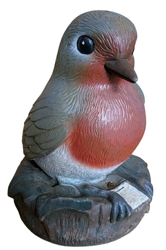 Vintage large robin - robin, redbreast
