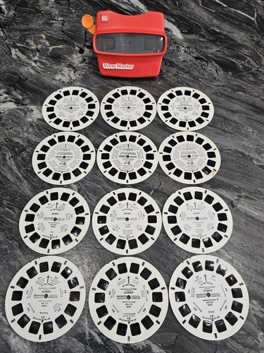 Vintage red view master - vintage,