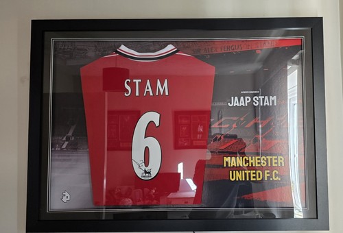 Jaap stam signed framed - jaap,