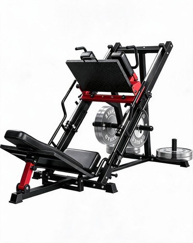 Leg press hack squat - hack, machine