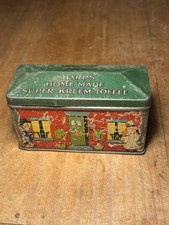 Sharp’s Super Kreem Toffee Tin Vintage Sweet Shop Design Collectible Advertising