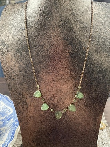 Vintage green carved - green,