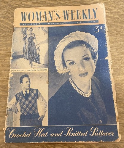 Vintage womans weekly magazine - vintage,