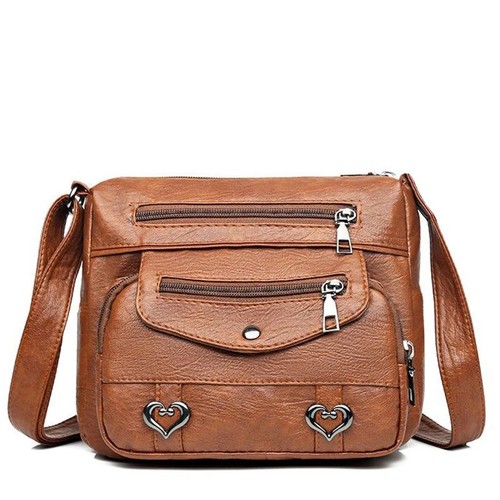 Women soft leather handbag - leather,