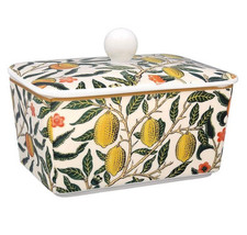 Fine China Butter Dish Fruit