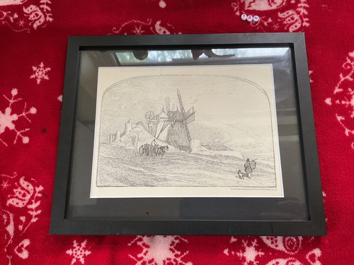 Rare art print framed - ,,