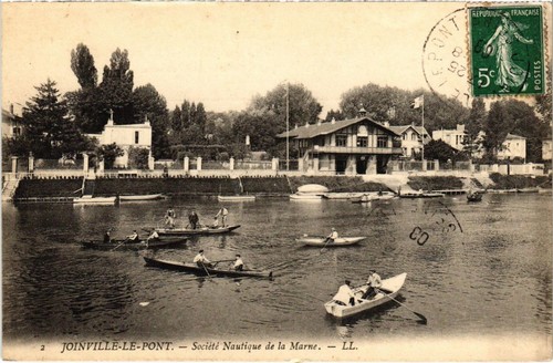 Old postcard joinville le - old,
