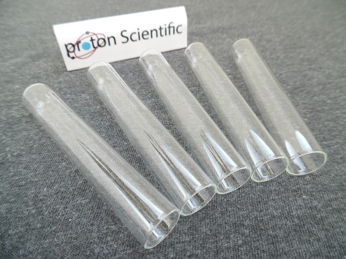 Glass test tubes 12mm - glass, 75mm