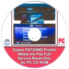Epson px720wd printer - printer, waste