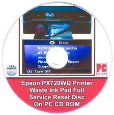 Epson PX720WD Printer Waste