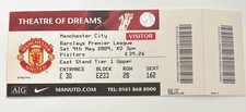 Unused Ticket Stub: 2008/2009