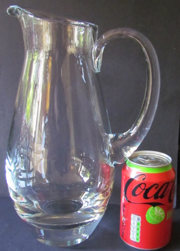Dartington crystal large jug - crystal,