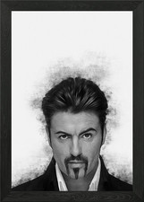 George Michael Framed Wall Art
