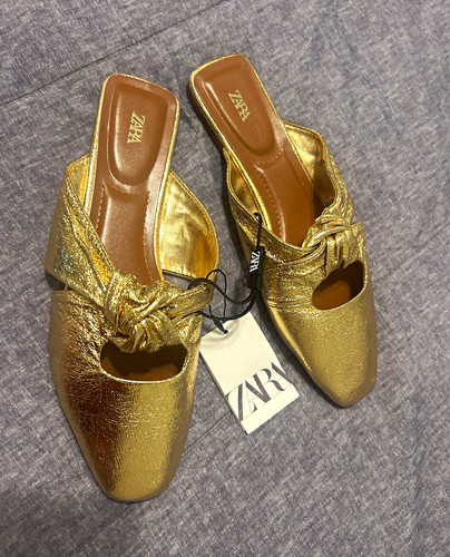 Zara women gold - women's,
