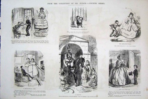 Original old antique print - original,