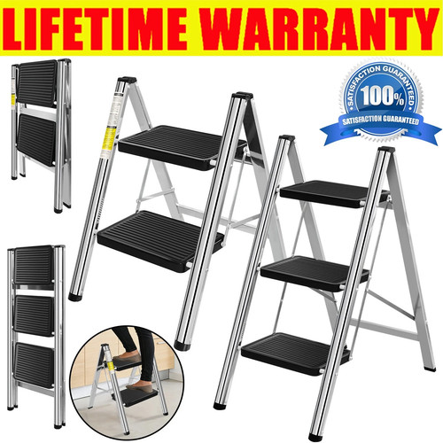 Portable step ladder - step,