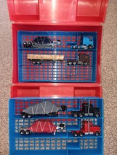 Matchbox Convoy Carry Case + 4