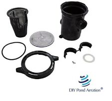 NEW Sequence Waterway Pond Pump Strainer Basket Leaf Trap 1-1/2" inlet outlet