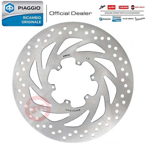 Front brake disc - disc, derbi
