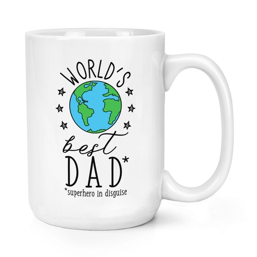 World best dad 15oz large - 15oz,