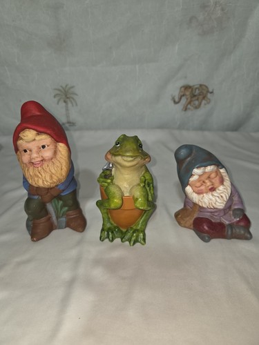 Vintage 70s gnomes frog a - frog,