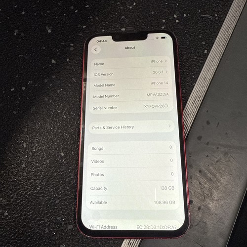 Apple iphone red - apple, 14