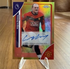 Wayne Rooney Booked Autograph