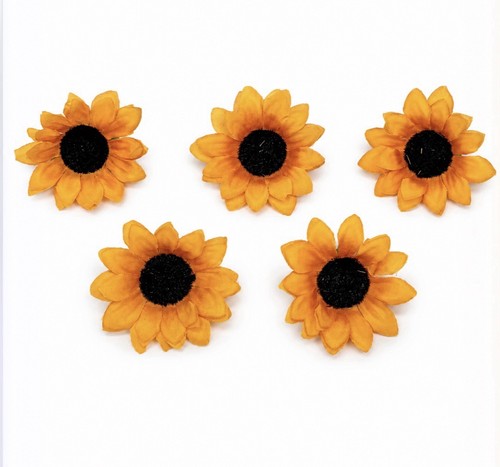 Artificial sunflower heads - artificial,