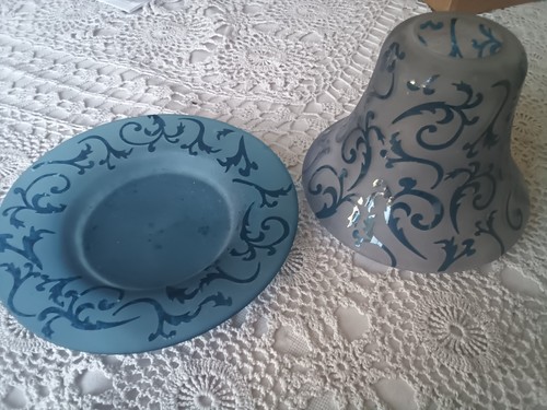 Yankee candle large shade and - candle,