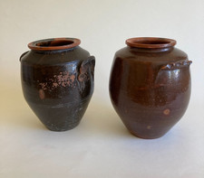 Pair of old Vintage clay