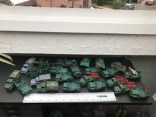 Military Jeeps,trucks,tanks and guns US,german & russian Hong Kong Vintage 1970s