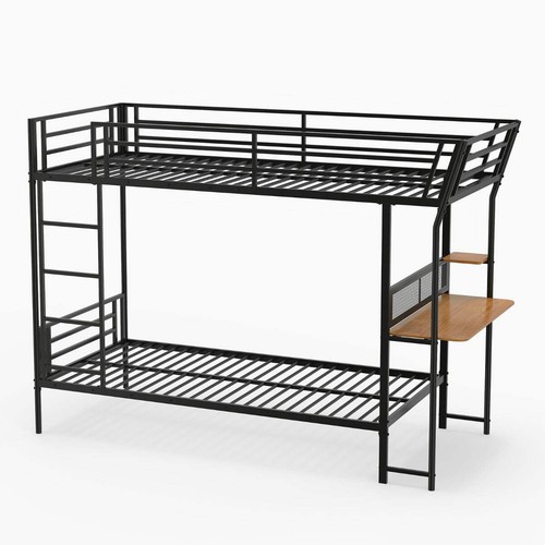 Bunk bed with desk loft - with,