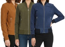 Women's Fine Goat Suede Bomber