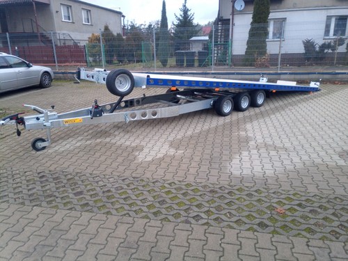 Car transporter tiltbed