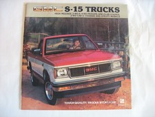 NOS 1983 GMC Truck S-15 S15
