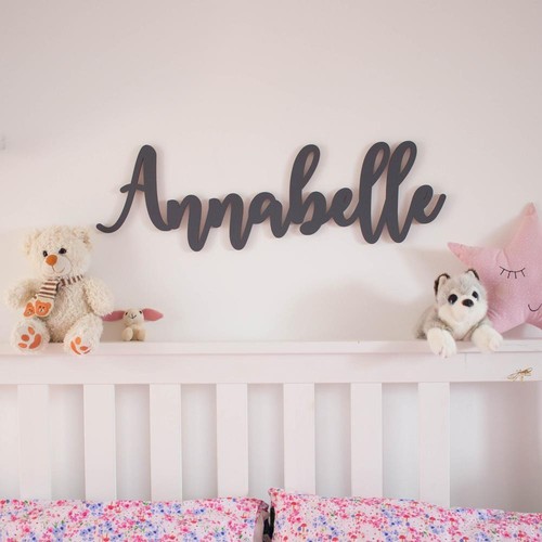 Personalised wooden name wall - wooden,
