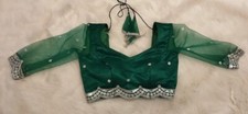 New Indian Saree Blouse Ready made stitched Bollywood Asian Lehenga Choli Womens