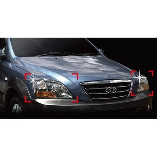 Auto clover chrome headlight - clover,