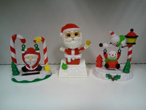 Solar power dancing santa - solar,