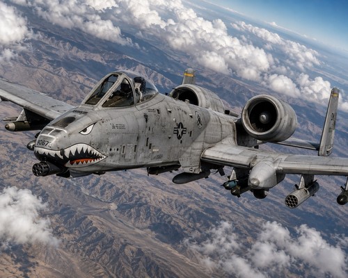 Warthog 8x10 photo - a-10, print