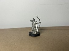 Legolas Heroes Of Helms Deep Pose Metal LOTR MESBG games Workshop