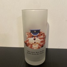 VINTAGE 2001 BAGPUSS CAT SHOT GLASS TUMBLER POSTGATE & FIRMIN CULT TV SERIES
