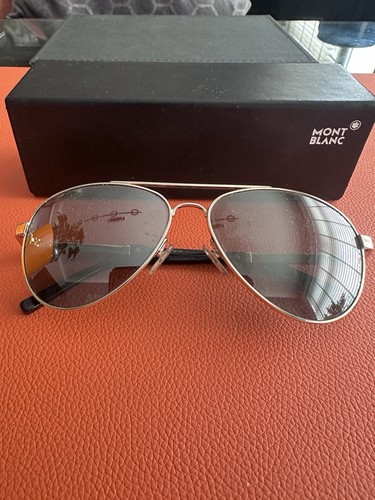 Montblanc gold rimmed - montblanc,