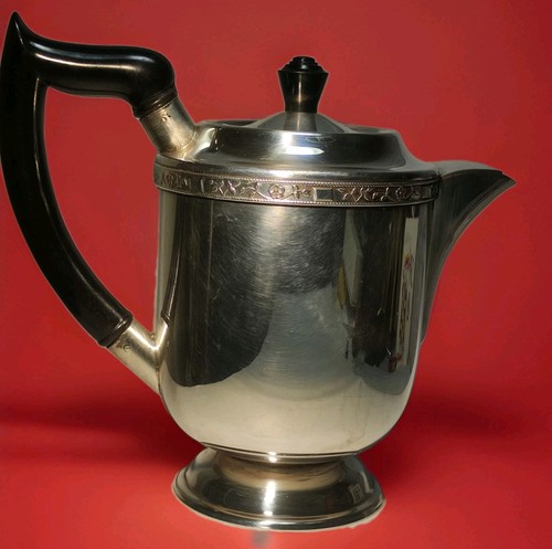 Silver plated teapot - plated,