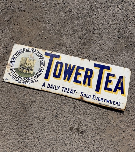 Rare original london tower - tower, tea