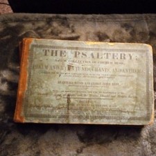 Antique Book - The Psaltery -