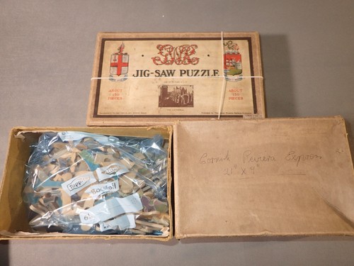 Chad valley wooden jigsaws - chad,